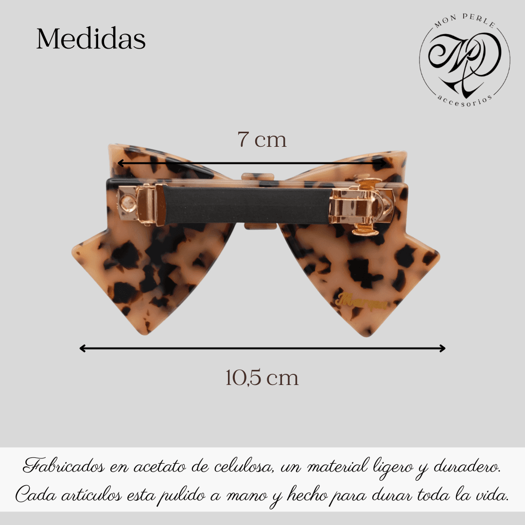 Hebilla Francesa moño estampado