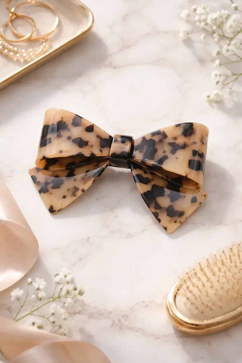 Hebilla Francesa moño estampado